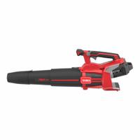 TORO Cordless Leaf Blower: FLEXVOLT®, 750 cfm Max. Air Flow, 165 mph Max. Air Speed, 3 Speeds (MPN 51826). Key specifications — attr976723: Blower; attr976705: 4.0 Ah; attr976738: TORO.