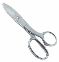 CLAUSS Shears: Right-Hand, 7 3/4 in Overall Lg, Straight, Steel, Pointed, Silver (MPN 11100C). Key specifications — attr308500: Steel; attr308502: Silver; attr308505: Right-Hand; attr308522: Textiles; attr324896: CLAUSS.