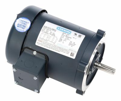 LEESON General Purpose Motors: C-Face Mount, Totally Enclosed Air-Over, 1/2 hp - C-Face 3-Phase General Purpose AC Motors