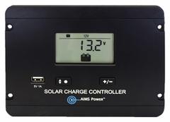 AIMS POWER Solar Charge Controller: 30 A Max Current, 24 V DC Max Solar Input Volt, IP32 (MPN SCC30AFM). Key specifications — Brand: AIMS POWER; Battery Type: Sealed Lead Acid.