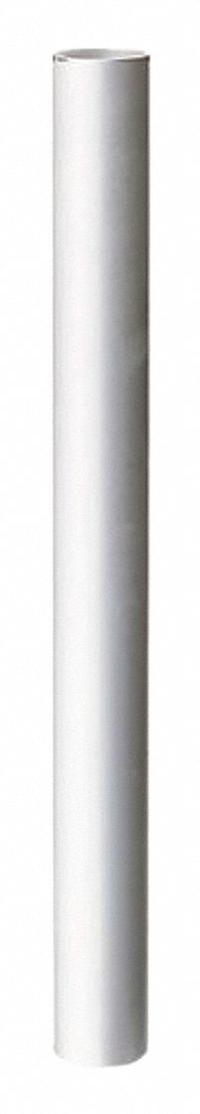 WERMA Conduit: Tower Light Conduit, For KombiSIGN 71/72, 9 13/16 in Overall Ht, 1 in Overall Dia (MPN 97584025). Key specifications — attr1056662: WERMA; attr1056663: KombiSIGN 71/72; attr1056670: Silver; attr1056675: Pole Mount; attr1056661: 97584025.