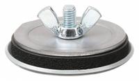 HOFFMAN Pushbutton Hole Seal: Steel, 22.5 mm Conduit Hole Size, For 0.88 in Hole Dia - Max, Steel (MPN ASPBG). Key specifications — Color: Gray; Brand: HOFFMAN; Finish: Powder Coated; For Hole Type: Push Buttons; Includes: Oil Resistant Gasket; Material: Steel; NEMA Enclosure Rating: 3R.