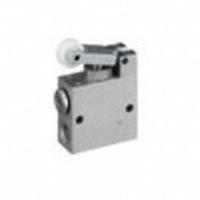 AVENTICS Manual Air Control Valve: Roller, Three-Way / Two-Position, Aluminum, Normally Closed (MPN 0820400002). Key specifications — attr1078735: Aluminum; attr1078772: Normally Closed; attr1078762: Manual Air Control Valve.
