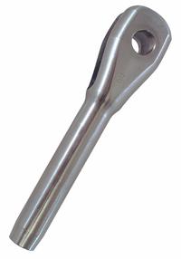 LOOS Wire Rope Clevis Fitting: 1/8 in Compatible Rope Dia, Stainless Steel, Fork End (MPN 667-3X). Key specifications — Compatible Rope Material: Stainless Steel; Material: 316 Stainless Steel; Brand: LOOS.