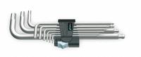 WERA Hex Key Set: 6 - 10 Pieces, Hex-Plus, L, Metric, Single Ball End, Long, 9 Pieces, Clip, 2 Tips (MPN 05022720001). Key specifications — attr1205553: Not Tether Capable; attr1205554: WERA; attr1293176: 6 - 10 Pieces.