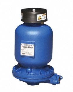 SANDPIPER Tranquilizer: Auto Dampener, Stainless Steel, Neoprene/PTFE - Pulsation Dampeners