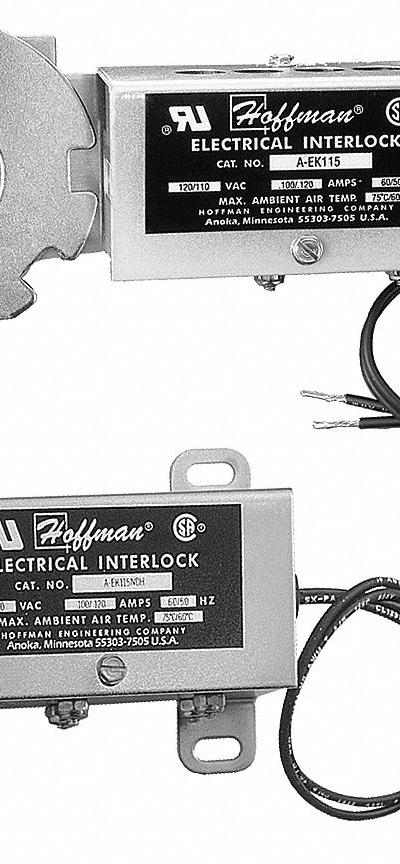 HOFFMAN Interlock: Steel - Electrical Enclosure Accessories & Replacement Parts