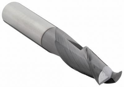 CLEVELAND Square End Mill: Carbide, TiAlN Coated, 2 Flute, 9/32" Mill Dia, 7/8" LOC - General Purpose Carbide Square End Mills