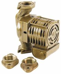 Circulating Pump: 1/6 hp HP, 120V AC, Bronze, 1, 30 gpm, 15 ft Max. Head, 8 1/2 in Face to Face (MPN ARM3045PAB). Key specifications — Nameplate Voltage: 120V AC; Connection Type: Flange; Brand: LOCHINVAR; Includes Volute: Volute Included; Efficiency: Standard Efficiency; System Type: Hydronic.