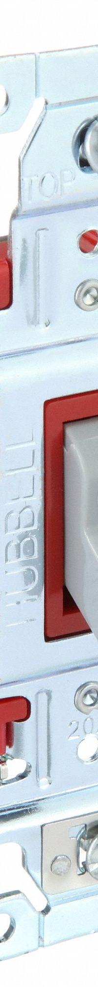 BRYANT Wall Switch: Toggle Switch, Double Pole, Maintained, Gray, 120/277V AC, 20 A (MPN 4902BGRY). Key specifications — Illuminated: No; Voltage Rating: 120/277V AC.