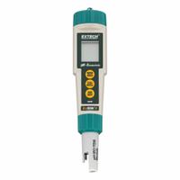 EXTECH Pocket Multiparameter Meter: Conductivity/pH/Salinity/Temp/Total Dissolved Solids (MPN EC500). Key specifications — Test Parameters: Conductivity; Manufacturer Part Number: EC500; Configured Test Parameters: Total Dissolved Solids; Measurement Components Included: pH/Conductivity/Total Dissolved Solids (TDS)/Salinity/Temperature; Other Accessories Included: Sample Cup with Cap; Reagents and Solutions Included: Reagents Sold Separately.