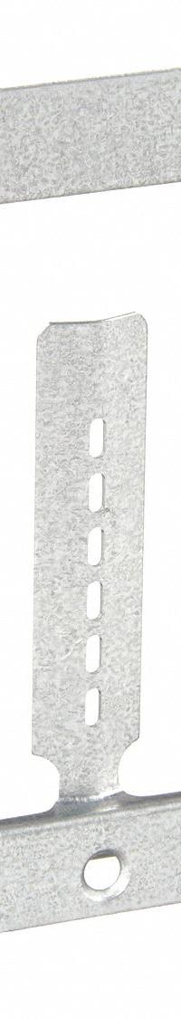 NVENT CADDY Communication Mounting Bracket: Steel, Silver, For 2 Gangs, 4.25 in Overall Wd (MPN MPLS2). Key specifications — Brand: NVENT CADDY; For Number of Gangs: 2; Accessory Type: Low-Voltage Mounting Plate; Color: Silver; Material: Steel.