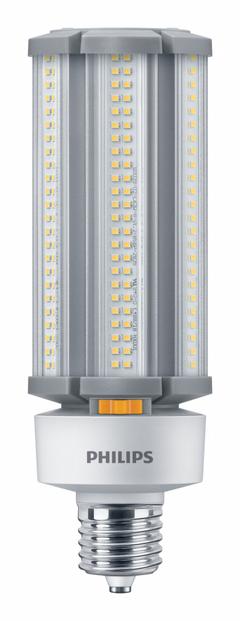 HID Replacement LED Bulb: Corncob ED23-1/2, Mogul Screw (EX39), 63 W Watt, 3000K/4000K/5000K, LED (MPN 63CC/LED/3CCT/LS EX39 G3 BB 3/1). Key specifications — Color Temperature: 4000K; Brand: PHILIPS; Shatter-Resistant: Yes.