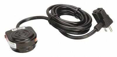 LINEMASTER Foot Switch: Compact Series, 1 Pedals, Momentary, SPDT-NO - Single-Pedal Foot Switches