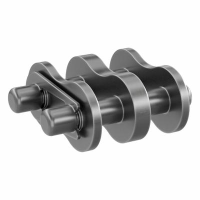TRITAN Roller Attachment Link: For Std Roller Chains, 25, Double Strand, 1/4 in Pitch - Connecting Links for ANSI Standard Chains