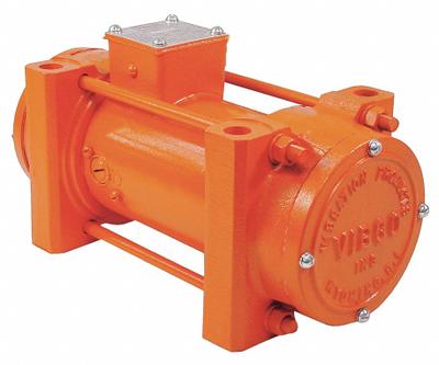 VIBCO Electric Vibrator: DC Series, 3,500 lbf, 12V DC, 32 A, 5,000 vpm - Portable Electric Vibrators