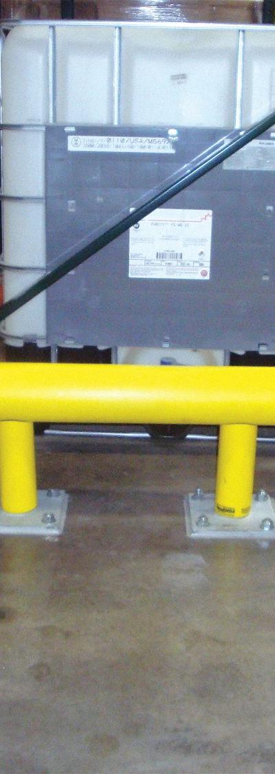 APPROVED VENDOR Guard Rail System: Straight - Low-Profile Pipe-Style Guardrails