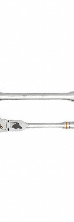 GEARWRENCH Hand Ratchet: Pear, Reversible, Full Polish Chrome, 4° Min Arc Swing, Non-Magnetic (MPN 81274T). Key specifications — attr1205598: Reversible; attr1205605: Quick-Release Not Included; attr1205626: Full Polish Chrome; attr1205607: Pear; attr1205624: GEARWRENCH.