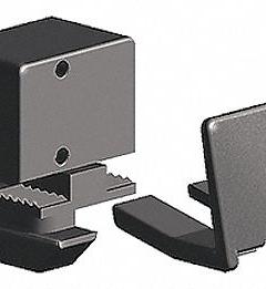 Clip Block: For Std Panel, Unfinished, Black, Polyamide, Inch, Fath 10 Series, For Solid Panel Type (MPN 094277). Key specifications — Brand: FATH INC.; Includes Fasteners: No; Finish: Unfinished; Material: Polyamide; Product Type: Clip Block; Compatible Series: 10 Series.