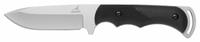 GERBER Fixed Blade Knife: Straight, 8 1/2 in Overall Lg, Stainless Steel, Plastic, 4 in Blade Lg (MPN 31-000588). Key specifications — attr307498: Yes; attr307493: Plastic; attr307491: Stainless Steel; attr324881: GERBER.