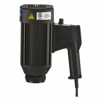 GRACO Electric Drum Pump Motor: Corded Electric, 1 1/10 hp HP, 115 V AC, Aluminum (MPN 17N666). Key specifications — Compatible Series: SaniForce Sanitary Drum Pump; Housing Material: Aluminum; Brand: GRACO; Power Source: Corded Electric; Rated Voltage: 115 V AC; Hazardous Location Class: Not Rated; Duty Cycle: Intermittent; Compatible Manufacturer Model Number: 25C781.
