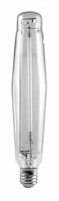 HID Bulb: Universal Burning, ET25, Mogul Screw (E39), 1,000 W Watt, 2100K, High Pressure Sodium (MPN LU1000/ECO). Key specifications — Color Temperature: 2100K; Brand: LEDVANCE/ SYLVANIA; Shatter-Resistant: No.