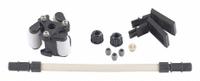 STENNER Pump Head Repair Kit: Mfr Part # QP107KG1, Polyethylene/Polypropylene/PVC/Santoprene. Key specifications — Includes: Connecting Nuts; Material: Polypropylene; Manufacturer Part Number: QP107KG1; Product Type: Pump Head Repair Kit.