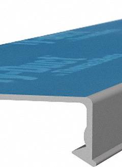 Wiring Duct Cover: PVC, 72 in Lg, Gray (MPN TYD2CPG6). Key specifications — Material (Duct, Divider, Covers): PVC; Item [MERCH]: Wiring Duct Cover; Brand: THOMAS & BETTS; Color (Duct, Cover): Gray; Use With: 2 in Wiring Duct; Type: Wiring Duct Cover.
