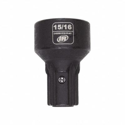 INGERSOLL RAND Impact Socket: SAE, 15/16 in Socket Size, 6-Point, Std - Insider & DXS Impact Sockets