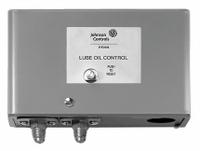 Mechanical Lube Oil Pressure Control: 6.5 psi, 45 sec Delay, Alarm Circuit Included (MPN P145NCB-82C). Key specifications — Refrigerant Type: Non-Corrosive; Brand: JOHNSON CONTROLS; Input Voltage: 120V AC; For Compressor Brand: Carlyle; Product Type: Mechanical Lube Oil Pressure Control; Alarm Circuit Included: Yes.