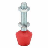 DE-STA-CO Flat Tip Spindle: Neoprene Tip, M8x1.25, 2 3/32 in Lg, 2 3/32 in Thread Lg (MPN 225208-M). Key specifications — Brand: DE-STA-CO; Material: Neoprene; Thread Size: M8x1.25; Includes: Jam Nuts; Compatible with Series: 207-UB; Spindle Construction: Neoprene Tip.