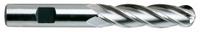 YG-1 Ball End Mill: Cobalt, TiCN Coated, 4 Flute, 5/16" Mill Dia, 1-3/8" LOC, 3-1/8" OAL (MPN 44301CC)