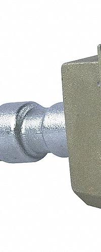 WATTS Wall Hydrant: For 14 in Wall Thick, 18 3/16 in Overall Lg, Nickel Bronze, Chrome-Plated (MPN HY-725-14). Key specifications — Face Material: Nickel Bronze; Brand: WATTS; Face Shape: Square; Face Type: Fully Enclosed; Color/Finish: Chrome-Plated.