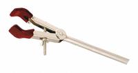 OHAUS Wire Support Ring: Single Adjust Clamp, Zinc, 9 in Overall Lg, 2 Prongs, 0 in Min Jaw Opening (MPN CLM-MULTI2SZL). Key specifications — attr1025734: OHAUS; attr1025737: Zinc; attr1025736: Nickel Plated; attr1025747: Single Adjust Clamp.