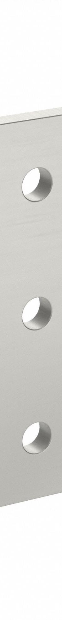 T Flat Plate: T Flat Plate, 10 Series, 3/16 in x 3 in x 3 in, For 17/64 in Slot Wd, 5 Holes, Silver (MPN 4080). Key specifications — Material: Aluminum; Brand: 80/20; Finish: Anodized.