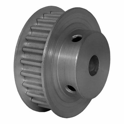 Dayton Timing Pulley: Curvilinear, Fixed, For 9 mm Belt Wd, 26 Teeth, 5 mm Pitch - HTD Section Fixed-Bore Timing Pulleys with Hub