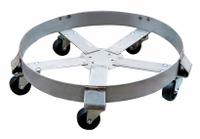 APPROVED VENDOR Drum Dolly: 1,100 lb Load Capacity, For 55 gal Container Capacity, Round, (5) Swivel (MPN 6FVH8). Key specifications — Caster/Wheel Configuration: (5) Swivel; For Container Capacity: 55 gal; Deck Shape: Round; Brand: APPROVED VENDOR.