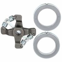 BELL & GOSSETT Circulating Pump Coupler: Mfr Part # 118724, Cast Iron. Key specifications — Compatible with Brand: Bell & Gossett; Compatible with Grainger Part Number: 4RC97; Compatible with Manufacturer Model Number: 102222; Compatible with Series: LD3; Manufacturer Part Number: 118724; Coupling Material: Cast Iron.