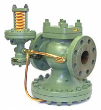 SPENCE Pressure Regulator: 250 Flange x 250 Flange, 2 1/2 in x 2 1/2 in, Cast Iron, 450°F (MPN E-C1J3A1B1AN1). Key specifications — Brand: SPENCE.