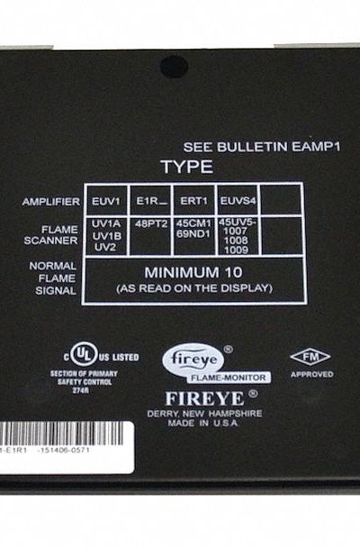 FIREYE Infrared Amplifier Module: Mfr Part # E1R1 - Replacement HVACR Controls, Switches & Thermostats