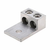 POLARIS Mechanical Connector: For Wire Size 6 AWG – 250 kcmil, 2 Wire Terminations (MPN 2-250T). Key specifications — Brand: POLARIS; Lug Material: Tin-Plated Aluminum.