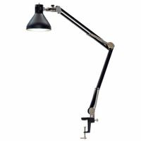 O.C. WHITE Task Light: LED, Power Cord, Articulating, 43 in Arm Reach, 810 lm Max Brightness, 5000K (MPN 25800-B-LED). Key specifications — attr565483: LED; attr565453: O.C. WHITE; attr565455: 8.5 W; attr565457: Black; attr565462: Power Cord; attr565488: 120V AC.