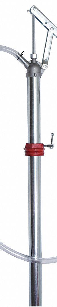 WESTWARD Hand Pump: Lever Action, Pump with Hose, 2.8 oz per stroke, 11/16 in x 5 ft (MPN 19XH31). Key specifications — Brand: WESTWARD; Maximum Flow Rate: 2.8 oz per stroke.
