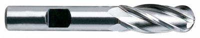 YG-1 Ball End Mill: Cobalt, TiCN Coated, 4 Flute, 3/4" Mill Dia, 1-5/8" LOC - General Purpose Cobalt Ball End Mills