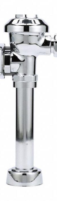 ZURN Automatic Flush Valve: ZER, 1.28 gpf Gallons per Flush, Battery, 11 1/2 in Rough-In, Exposed (MPN ZER6000PL-HET-CCP). Key specifications — Spud Location: Top; Brand: ZURN.