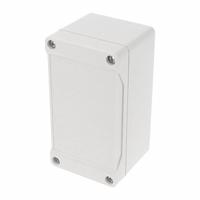 HAMMOND Enclosure: Polycarbonate, 4 in x 2 in x 2 in, NEMA 12/13/4/4X/6/6P, Screw On, Solid Cover (MPN 1555D2GY). Key specifications — Brand: HAMMOND; Closure Method: Screws; Knockouts: Not Included.