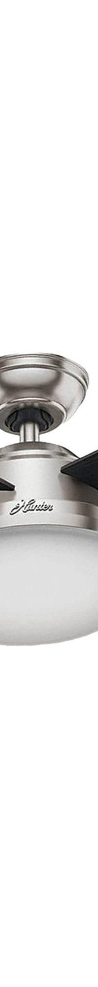 HUNTER Ceiling Fan: 52 in Blade Dia, Black Oak/Chocolate Oak, 3 Speeds, Light Kit, North Pond (MPN 59216). Key specifications — Finish: Black Oak/Chocolate Oak; Material: Galvanized; Series: North Pond; Light Kit: Yes; Number of Speeds: 3; Brand: HUNTER.