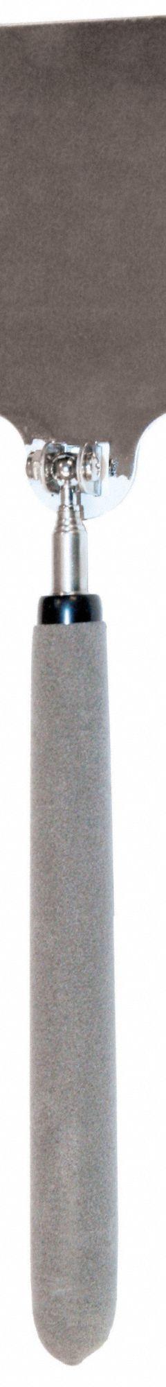 MAG-MATE Inspection Mirror: 3 in L x 2 in W Mirror Size, Mirr. Mat. Stainless Steel (MPN IMS234). Key specifications — attr1004918: MAG-MATE; attr1004923: Foam.