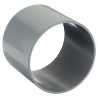 Duct Coupler: PVC, For 6 in Duct Dia, 5 7/8 in Overall Lg, 6 5/8 in Inlet Dia, 6 5/8 in Outlet Dia (MPN PVCC06). Key specifications — Brand: PLASTIC SUPPLY.