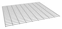 TENNSCO Decking: 36 in x 36 in, 2,250 lb Load Capacity, Steel, 5 ga Decking, Gray, Decking, 1 PR (MPN ZWD-3636). Key specifications — Decking Material: Steel; Decking Finish: Powder Coated; Color: Gray; Brand: TENNSCO; Product Type: Decking.